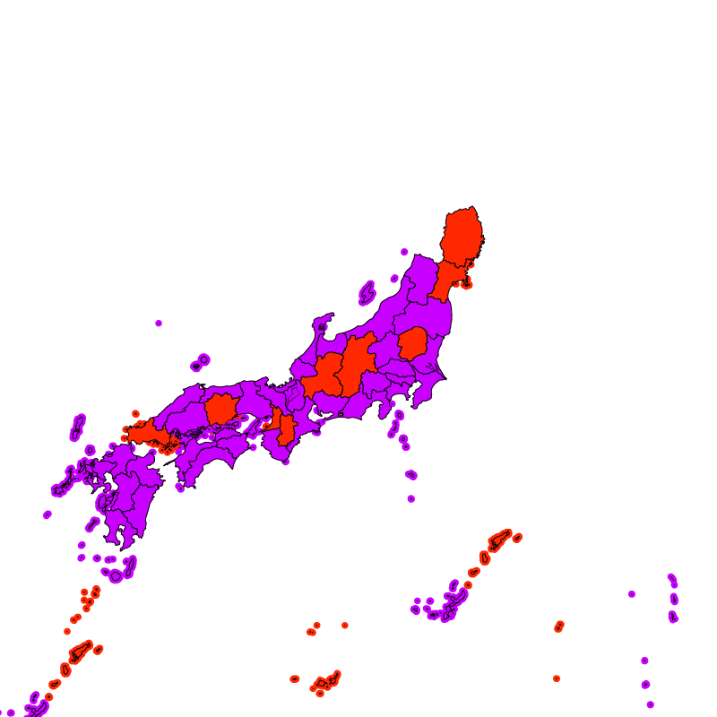 Alert Map(Today)
