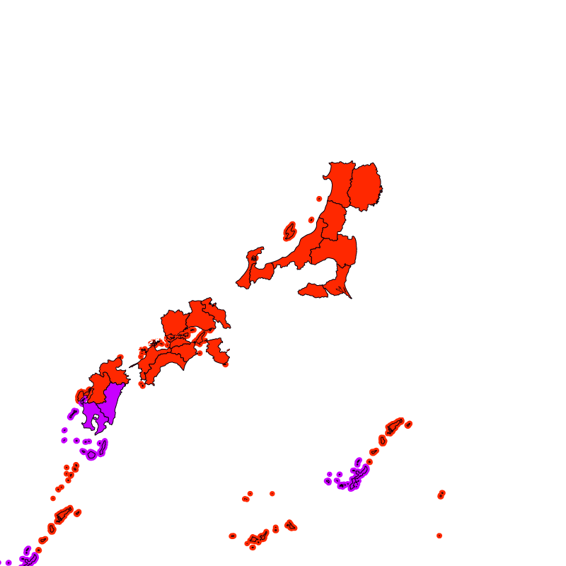 Alert Map（Tomorrow）