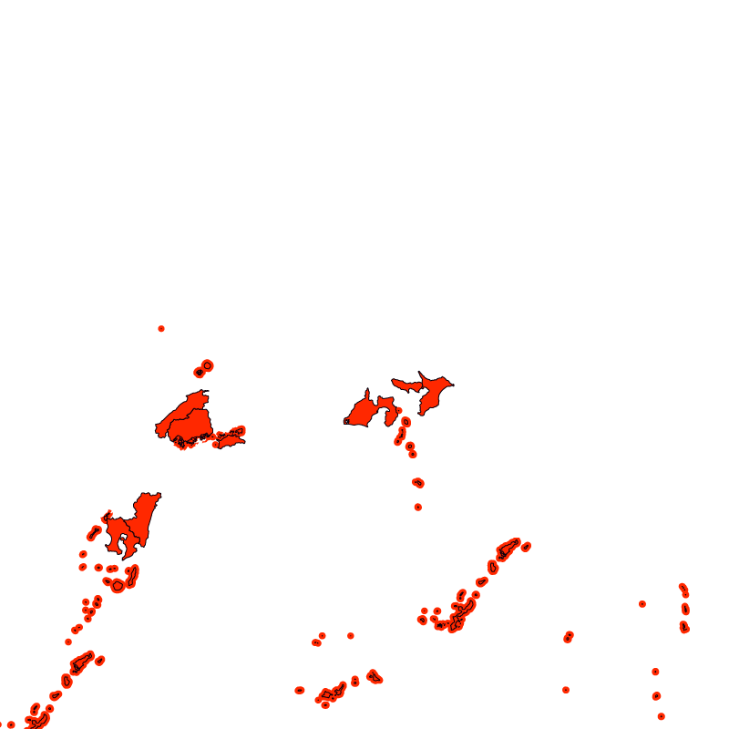 熱中症警戒アラート発表状況（あす）
