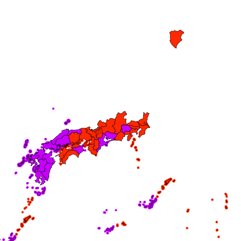 熱中症警戒アラート発表状況(きょう)