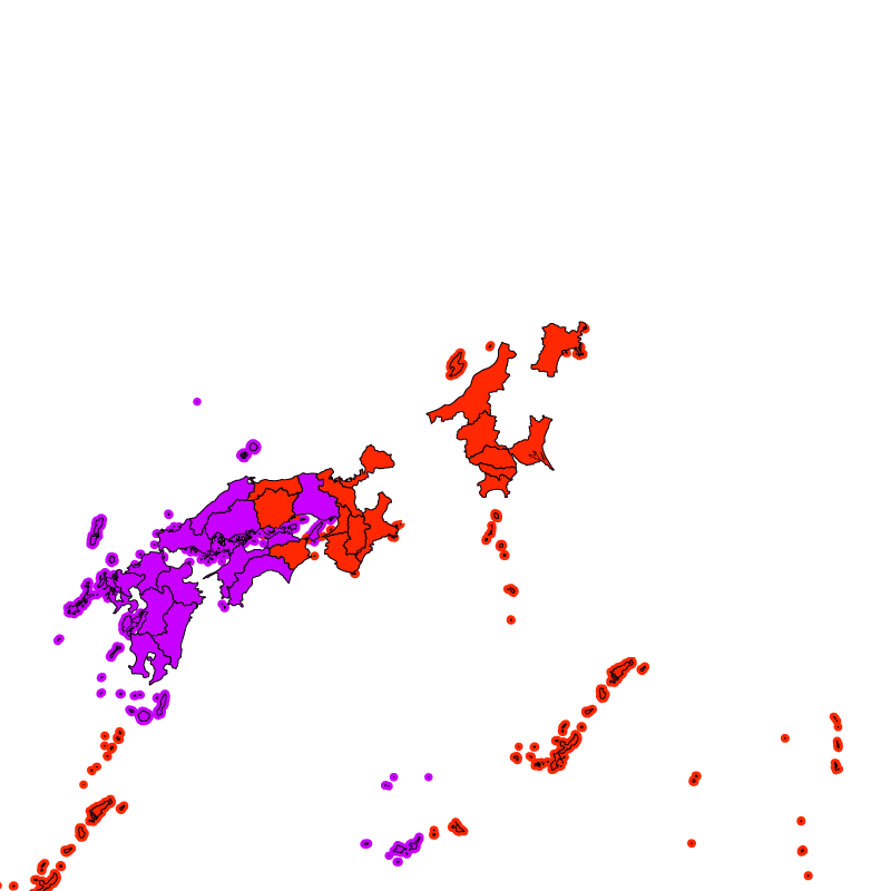 熱中症警戒アラート発表状況(きょう)