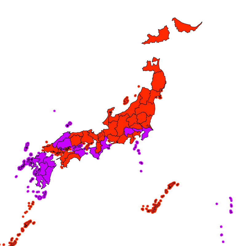 Alert Map(Today)