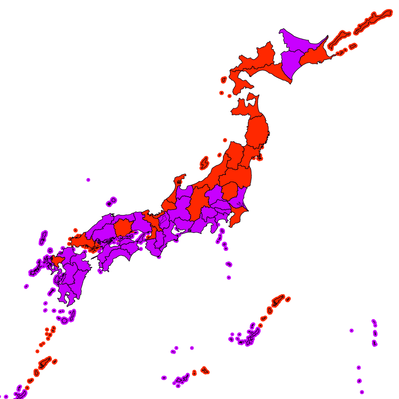 熱中症警戒アラート発表状況(きょう)