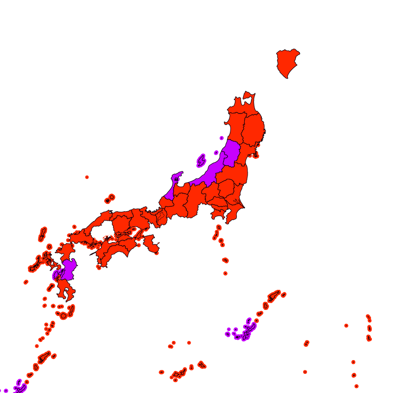 Alert Map(Today)