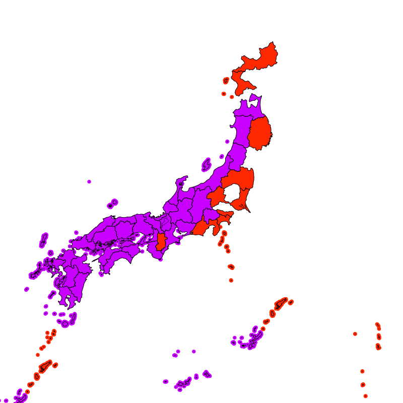 Alert Map(Today)