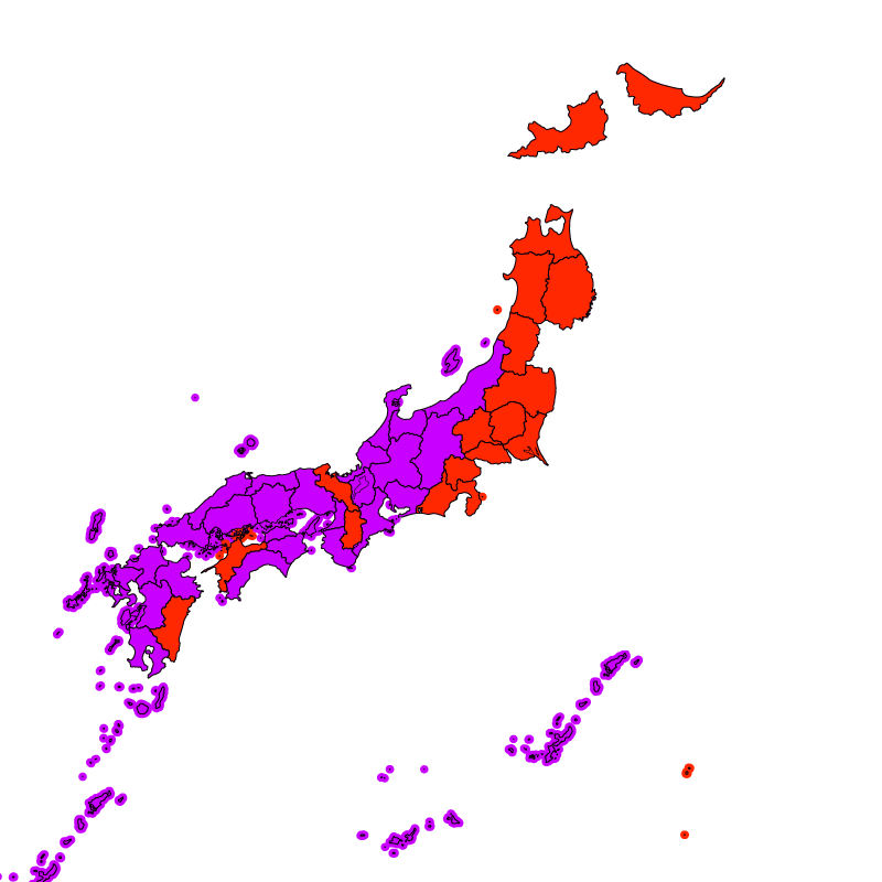 Alert Map（Tomorrow）