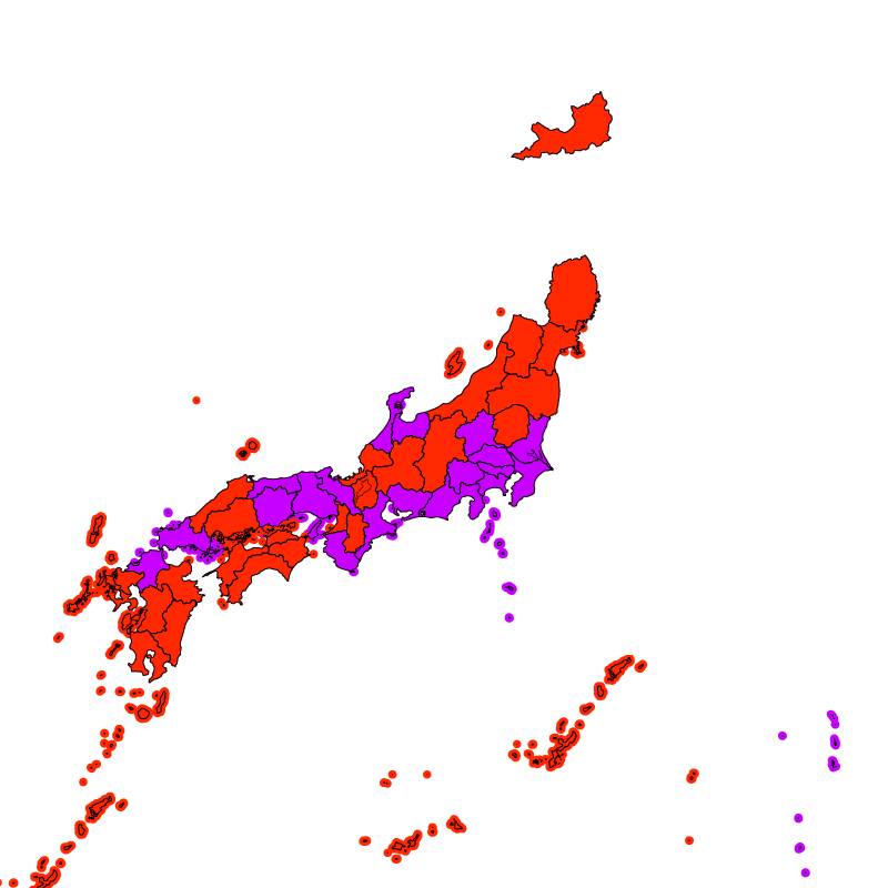 Alert Map（Today）