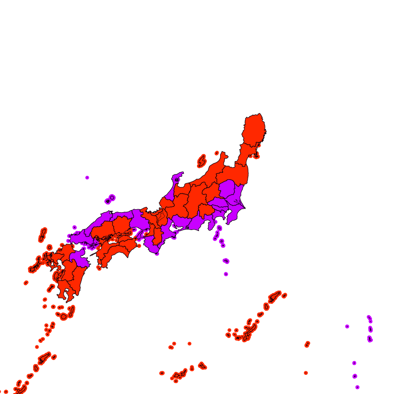 Alert Map（Tomorrow）