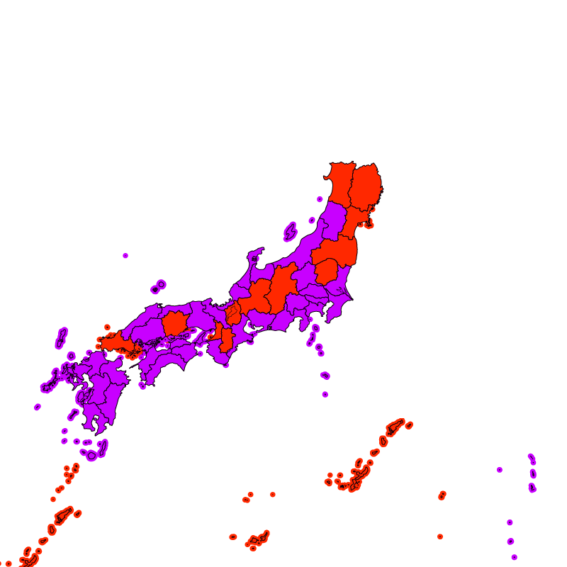 Alert Map（Tomorrow）
