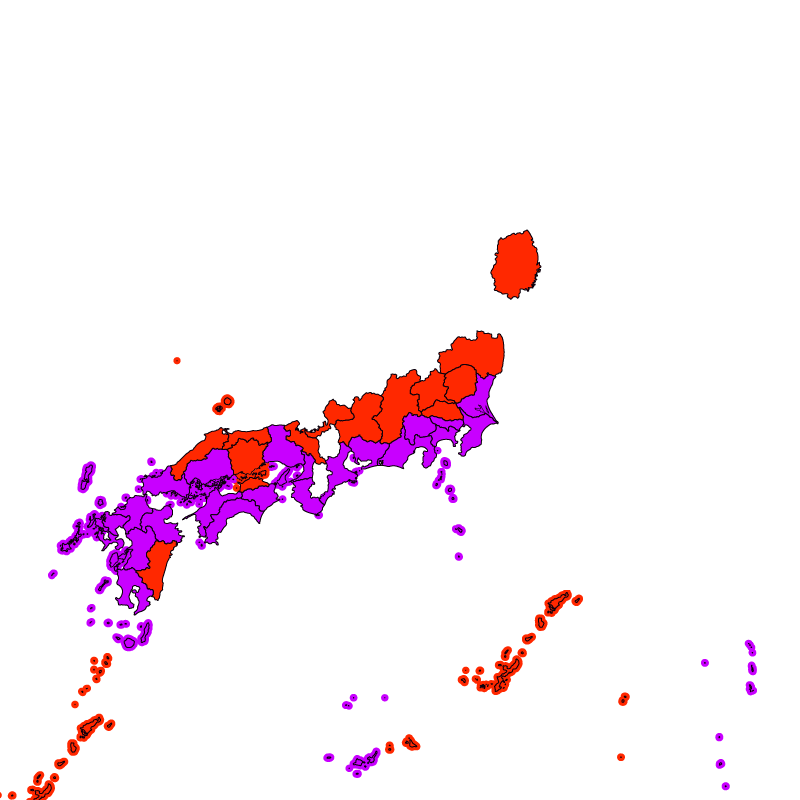 熱中症警戒アラート発表状況(きょう)