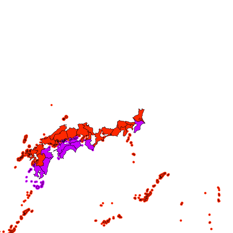 Alert Map（Tomorrow）