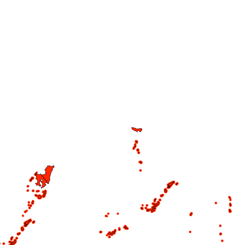 熱中症警戒アラート発表状況(きょう)