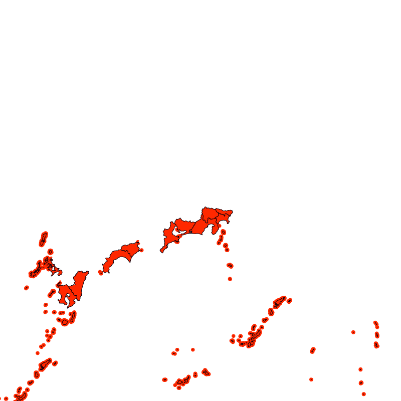 熱中症警戒アラート発表状況（あす）