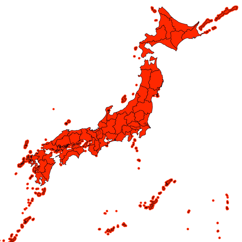 Alert Map（Tomorrow）