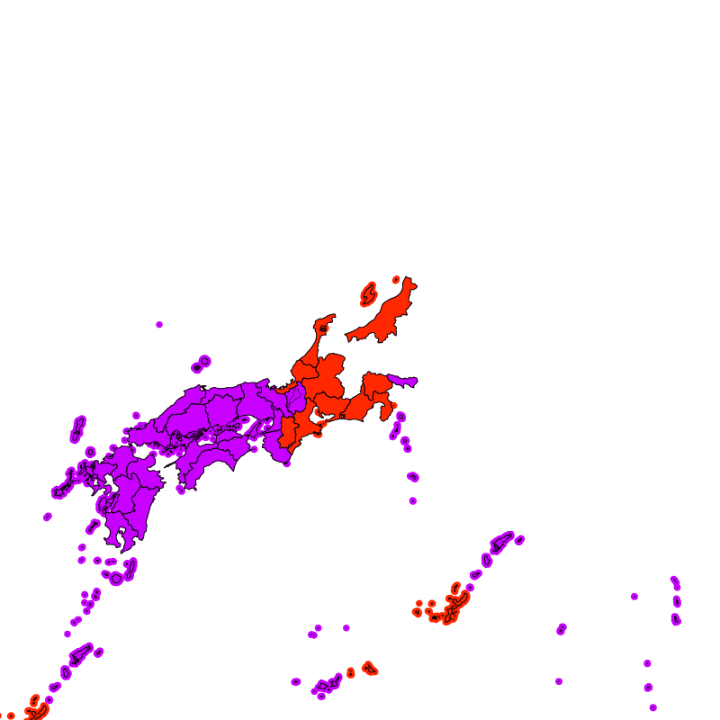 Alert Map（Tomorrow）