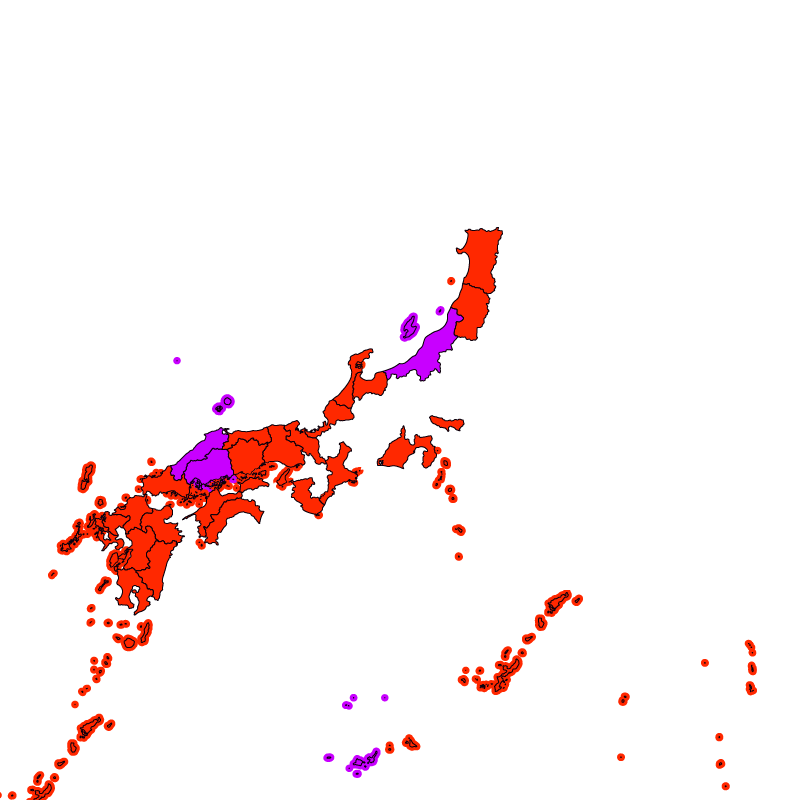 Alert Map（Tomorrow）