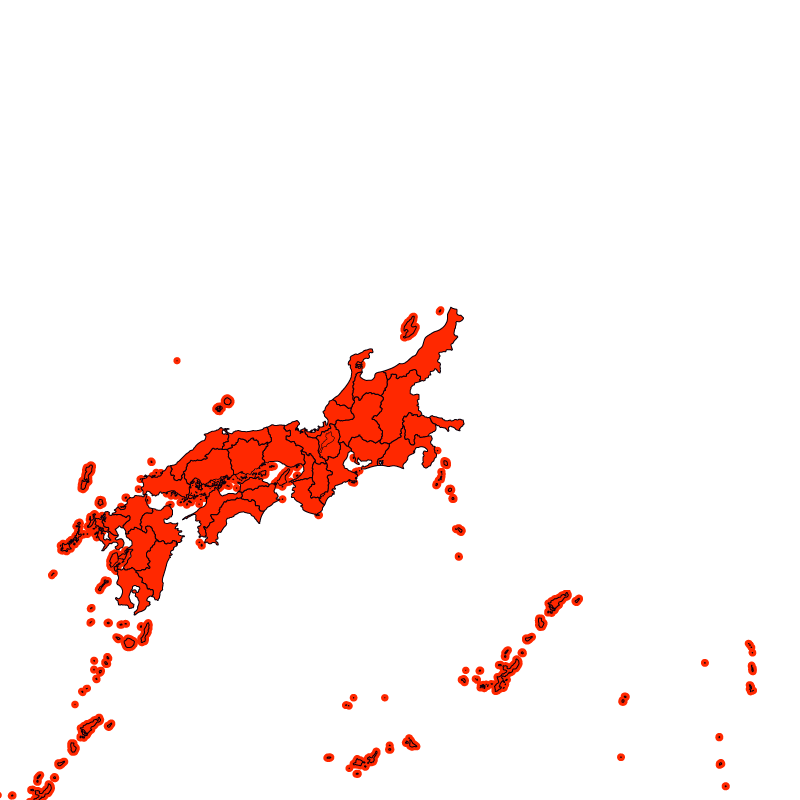Alert Map（Tomorrow）