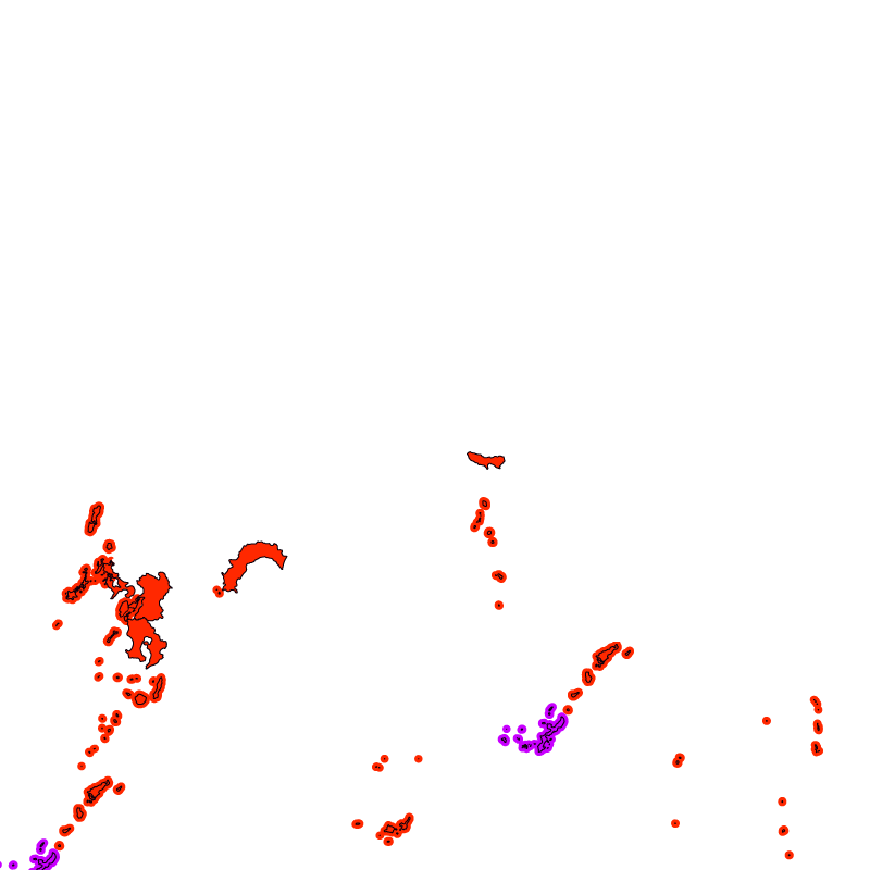 熱中症警戒アラート発表状況（あす）