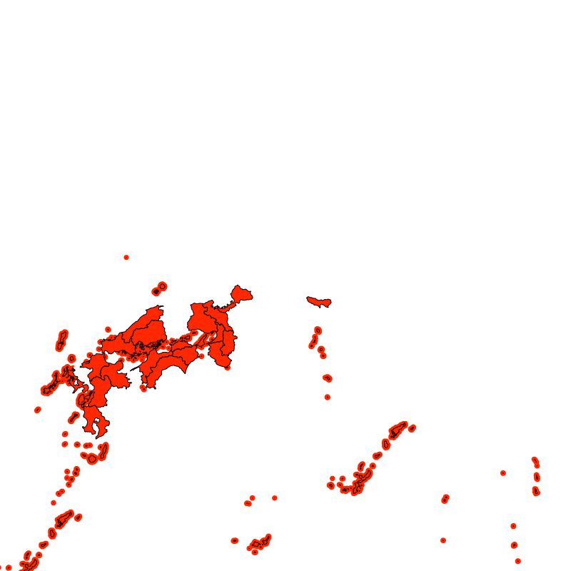 熱中症警戒アラート発表状況（あす）