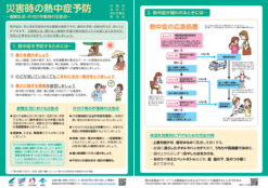 災害時の熱中症予防サンプル画像