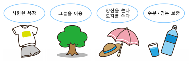 열중증 예방 방법