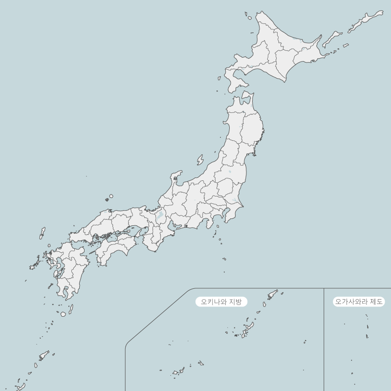 地図（日本全域）